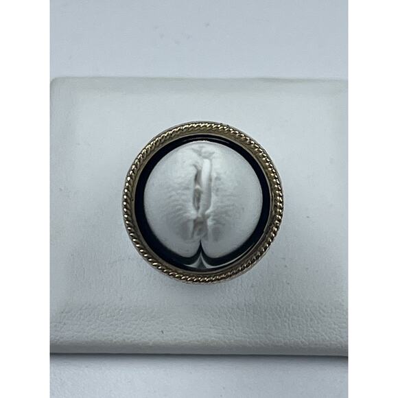 MSW Sterling Silver Band Ring Engraved Floral Size 7 Thailand - Picture 12 of 12